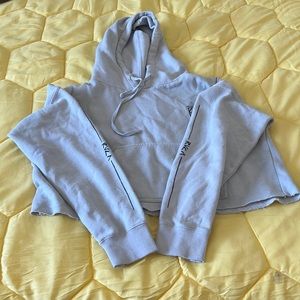RVCA womens cropped hoodie